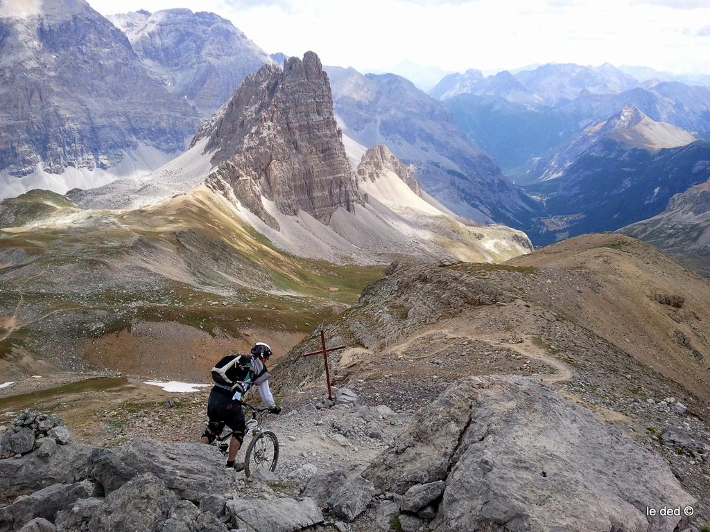 Descente du Mont Thabor : Gilles