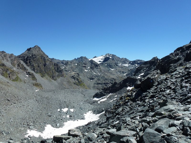 Col de la Chaux versant E : Versant E malheureusement infâme