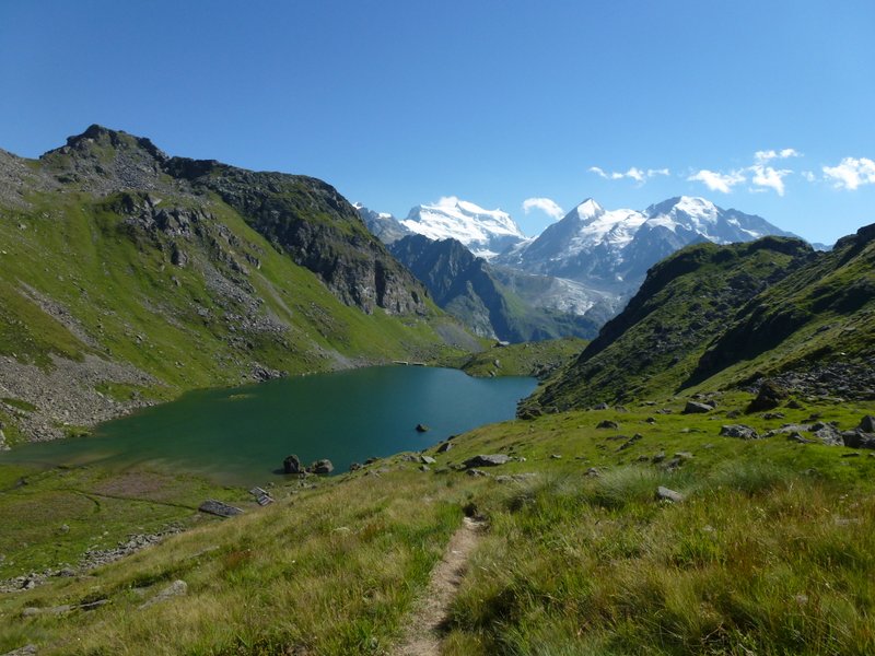 Lac de Louvie : Enfin le VTT commence à servir