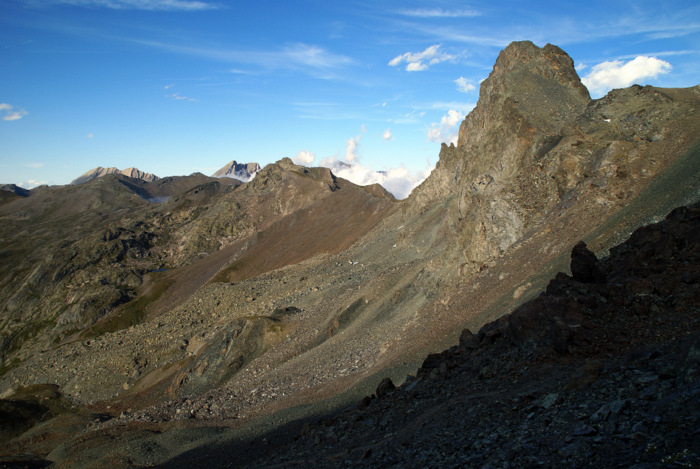 #12 Col de la Noire, versant nord : et sa descente disneylandesque! Col de la Noire, versant nord : et sa descente disneylandesque!