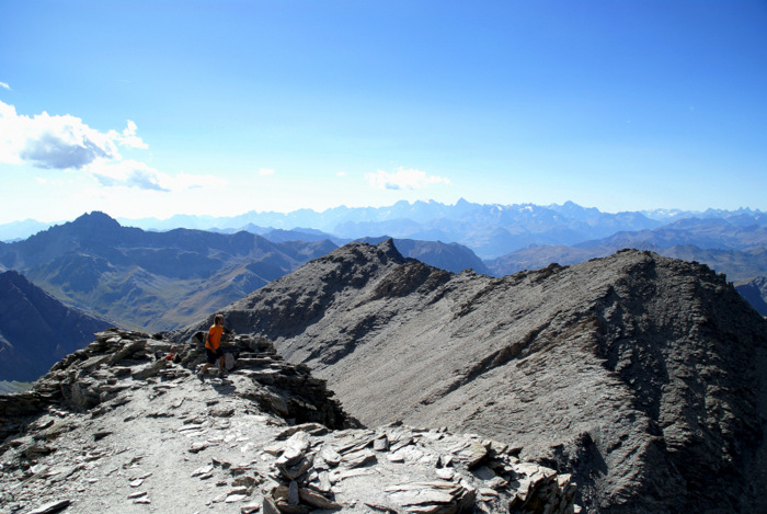 #11 Ouest : Geux, le Pic de Terre Noire, Les Ecrins, Les Grandes Rousses (si, si!) et les Aiguilles d Ouest : Geux, le Pic de Terre Noire, Les Ecrins, Les Grandes Rousses (si, si!) et les Aiguilles d'Arves!
