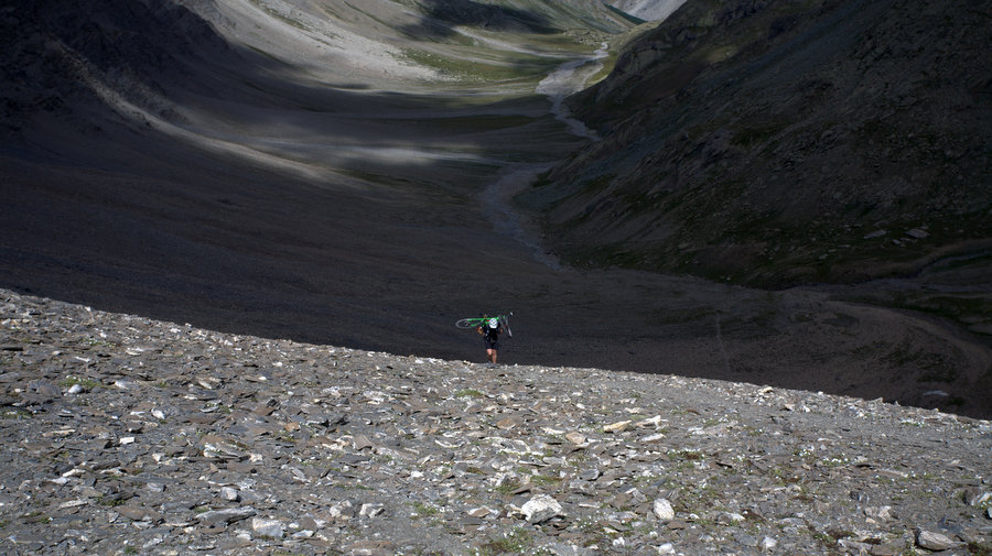 Col de l'Autaret : ambiance zanskarienne