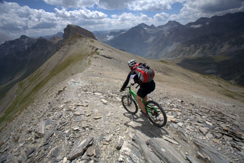 Monte Bellino : descente plutôt esthétique