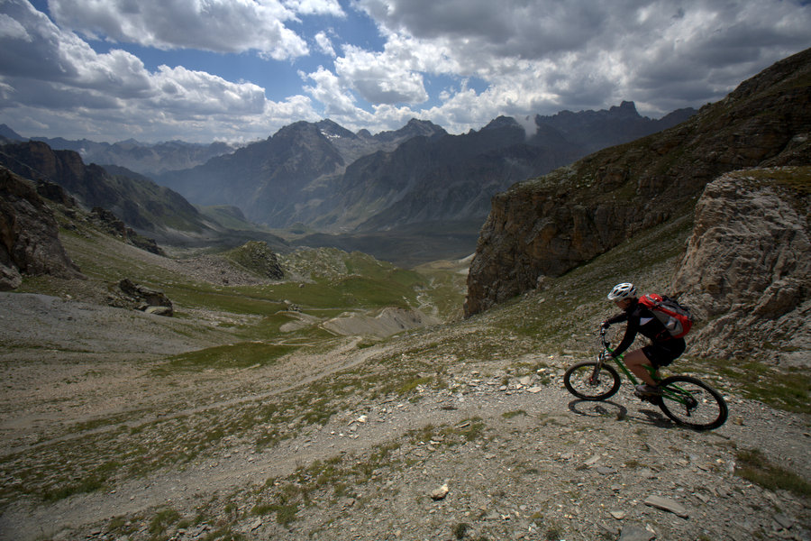 Colle Bellino : jolie descente sans grande difficulté