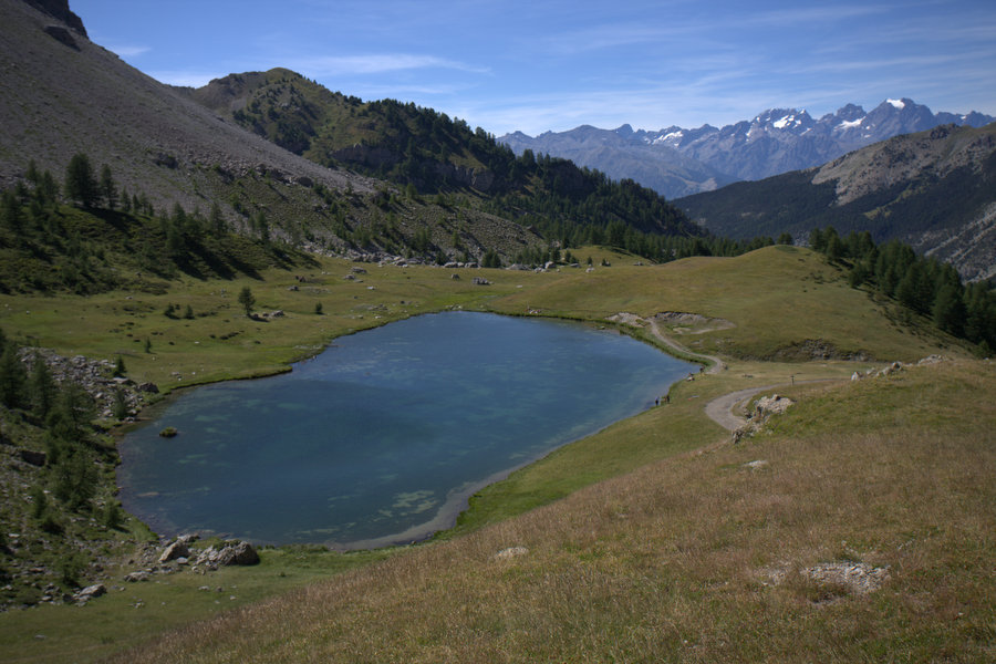 Lac du Lauzet : et un bain bien rafraichissant