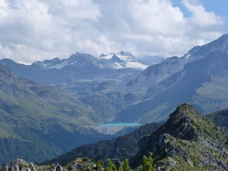 Val de Nendaz : Lac de Cleuson et Rosablanche
