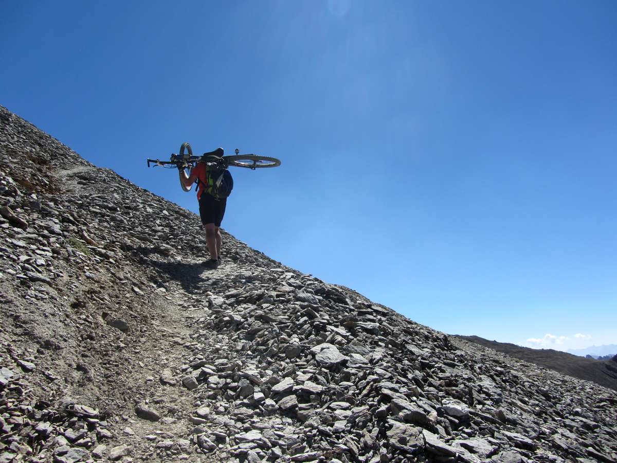 Tete de la Fréma : montée courte mais rude portage