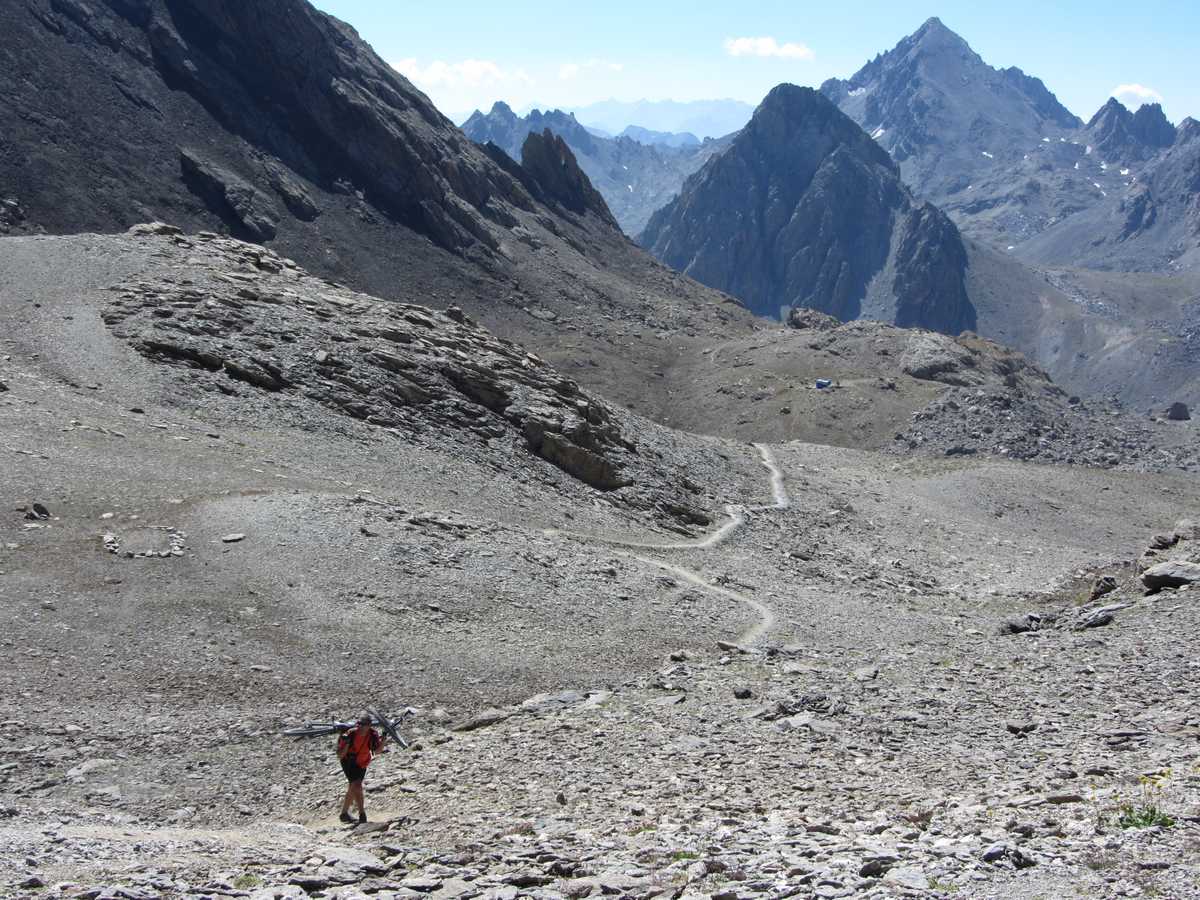 col de Gypiere : arrivée d'Italie