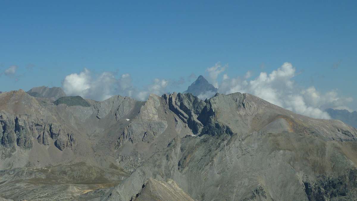 Viso : les nuages sur le Viso, comme d'hab !!