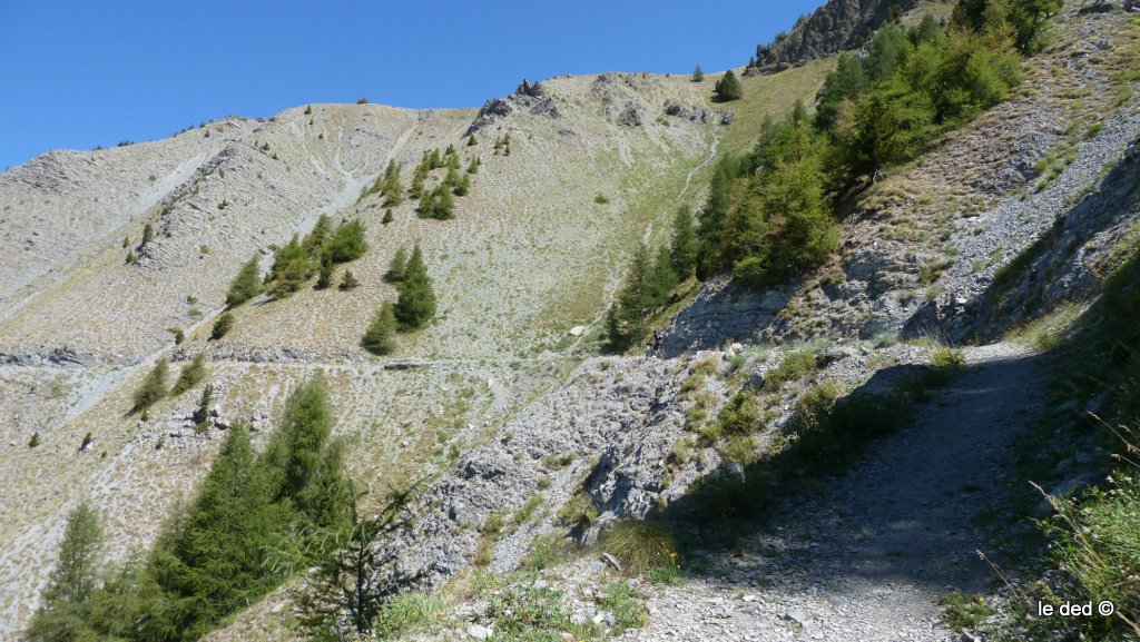 Piste militaire de Dormillouse : C'est ça ou le télésiège!