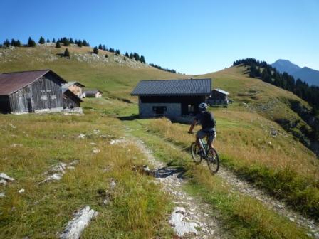 Chalets des Auges : fin d'une longue et dure montée