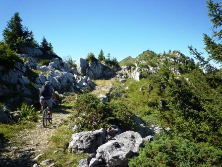 Col de l'Ovine : fin de la montée