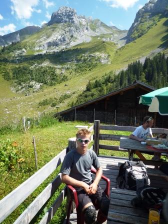 Chalet de Tardevant : pause bien méritée