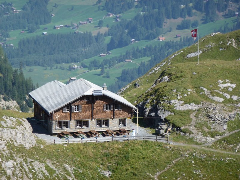 #7 Geltenhütte : Geltenhütte, fin de la section inaptée au vélo Geltenhütte : Geltenhütte, fin de la section inaptée au vélo