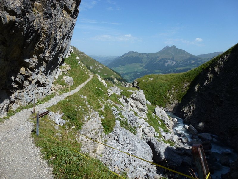 #9 Geltenhütte : Descente sous la cabane Geltenhütte : Descente sous la cabane