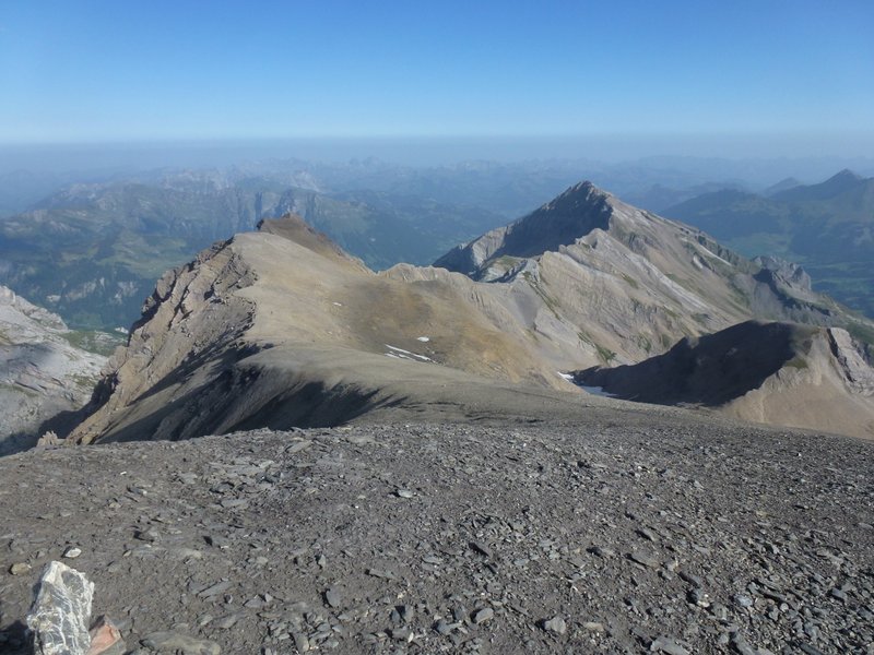 #4 Arpelistock : Le haut du versant N si tentant Arpelistock : Le haut du versant N si tentant