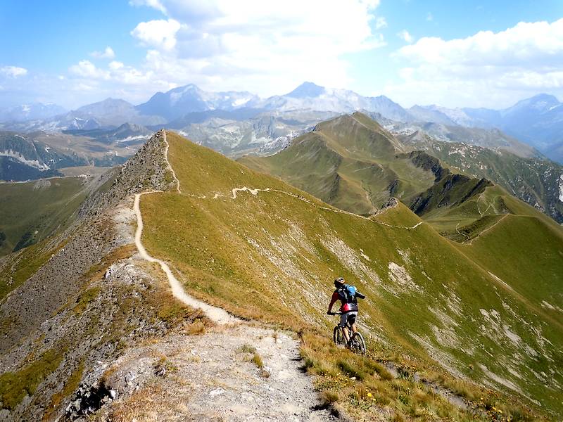 Mt-Jovet : toujours aussi impressionnant ce départ