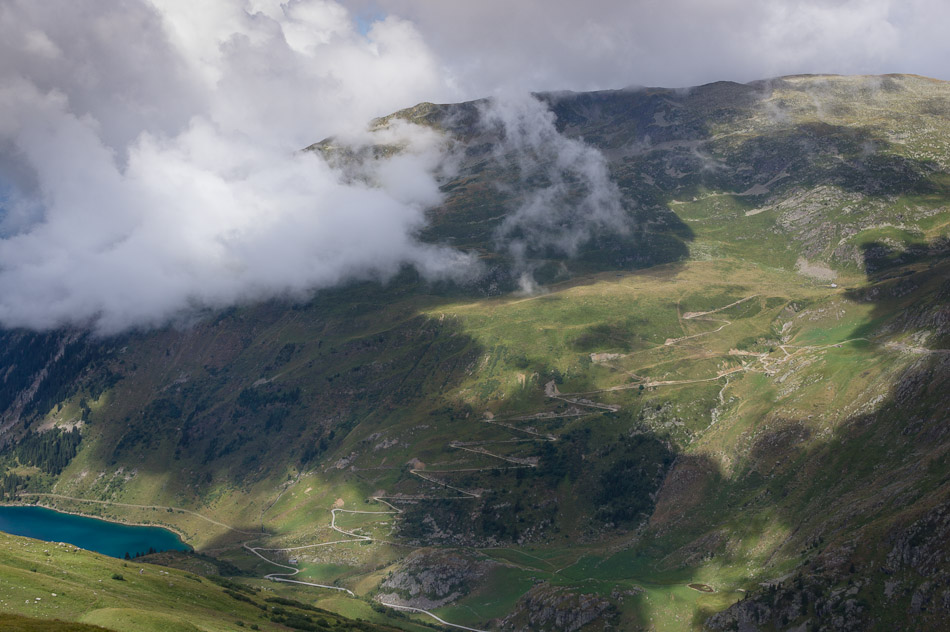 Lac de la Gitte : et la piste qui monte au Col de la Gitte