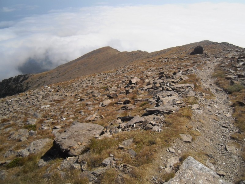 Le sentier du Barbet : Ça va être mort bon la descente !