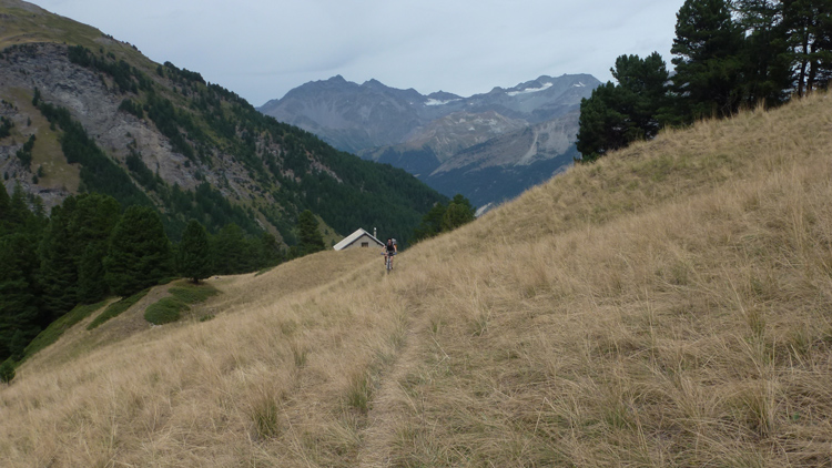 Col de Pelouse : Les chalets du Fond