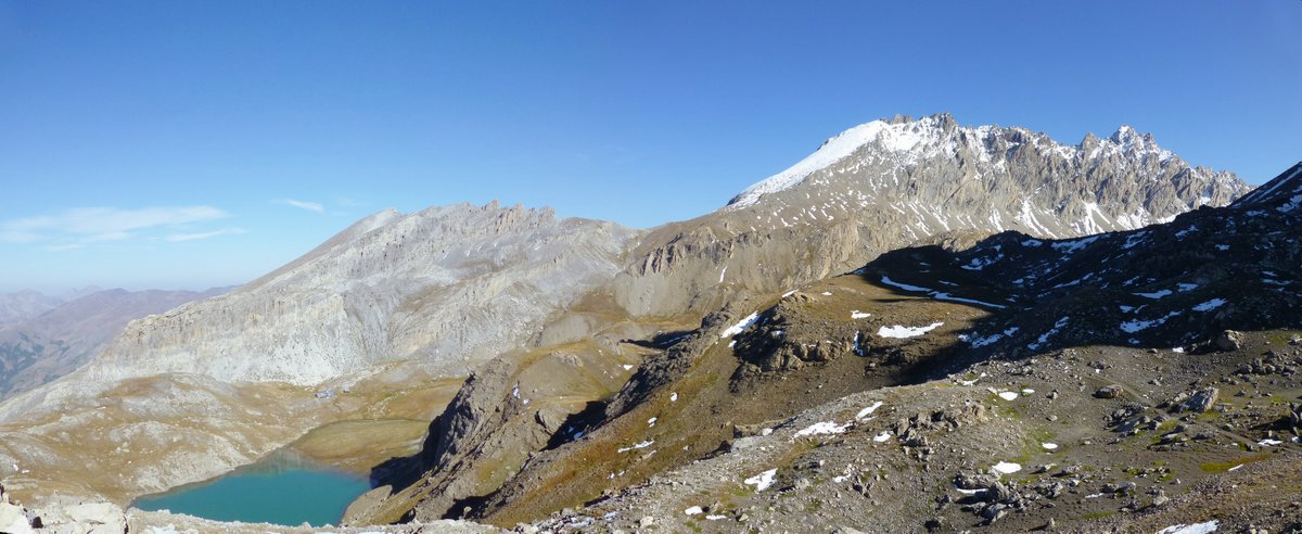 #25 Cime de Chauvet : Panorama depuis le Pas de la Couletta Cime de Chauvet : Panorama depuis le Pas de la Couletta