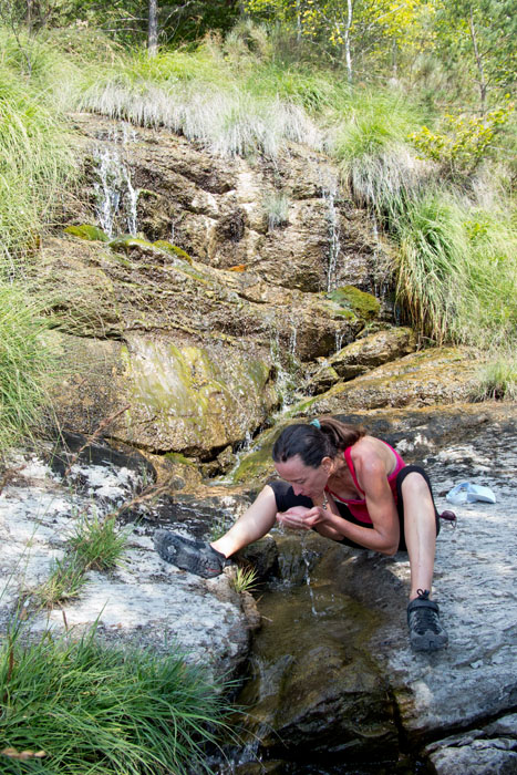 #3 Pause rafraichissement : heureusement qu Pause rafraichissement : heureusement qu'il y avait ce ruisseau par cette chaleur !