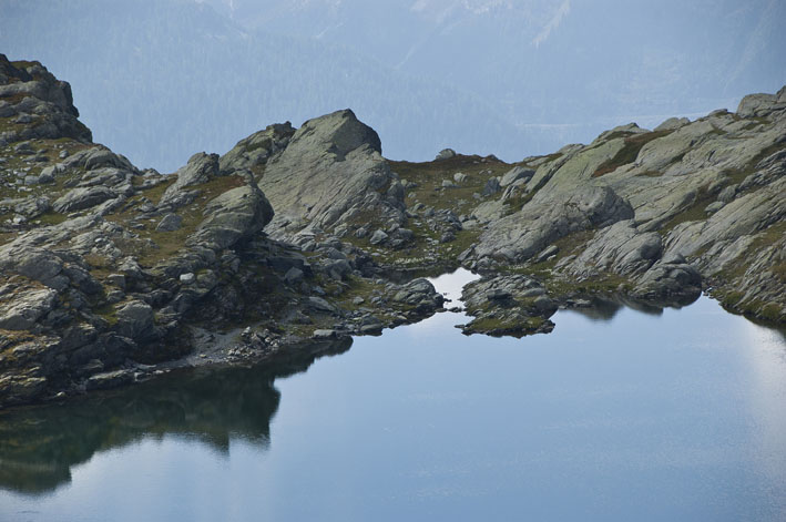 Lac du Retour : Le verrou du lac