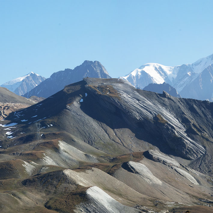 Tête N des Fours : L'ensemble du massif de la tête S et N des Fours