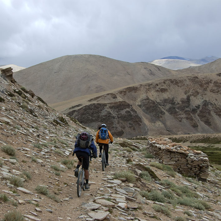 Rupshu : 4ème étape : Dans la descente du Kangtang La