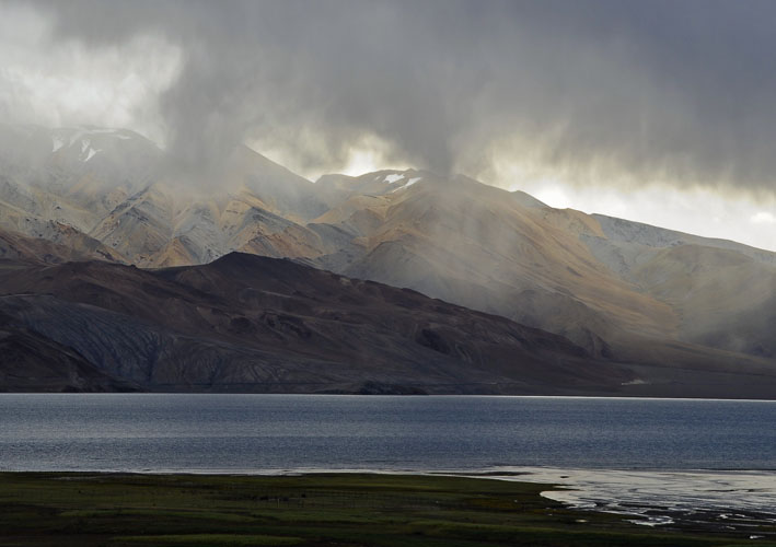 Rupshu : 7ème étape : Orage sur le Tso Moriri