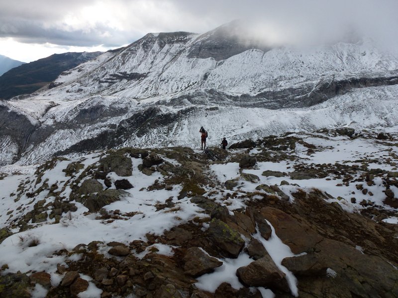 Col du Bonhomme : Beaufortain sous la neige