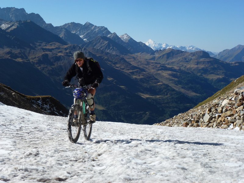 Petit Col Ferret : Dernière vue sur l'Italie