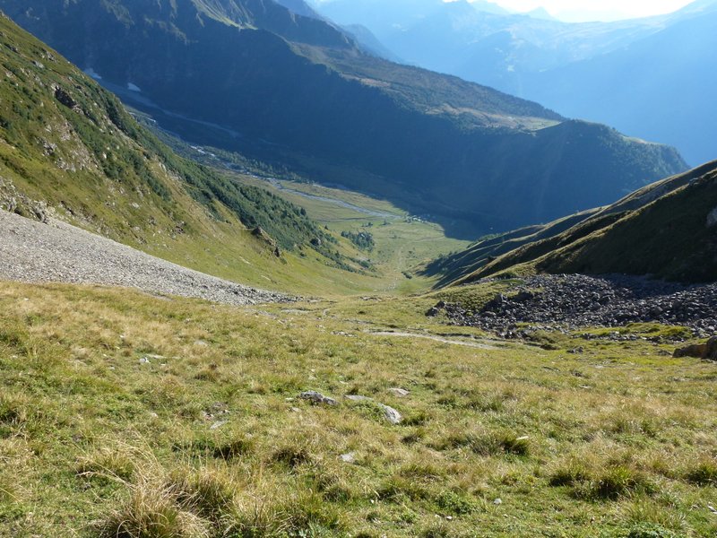 Col de Tricot : Dernière descente, pas de tout repos