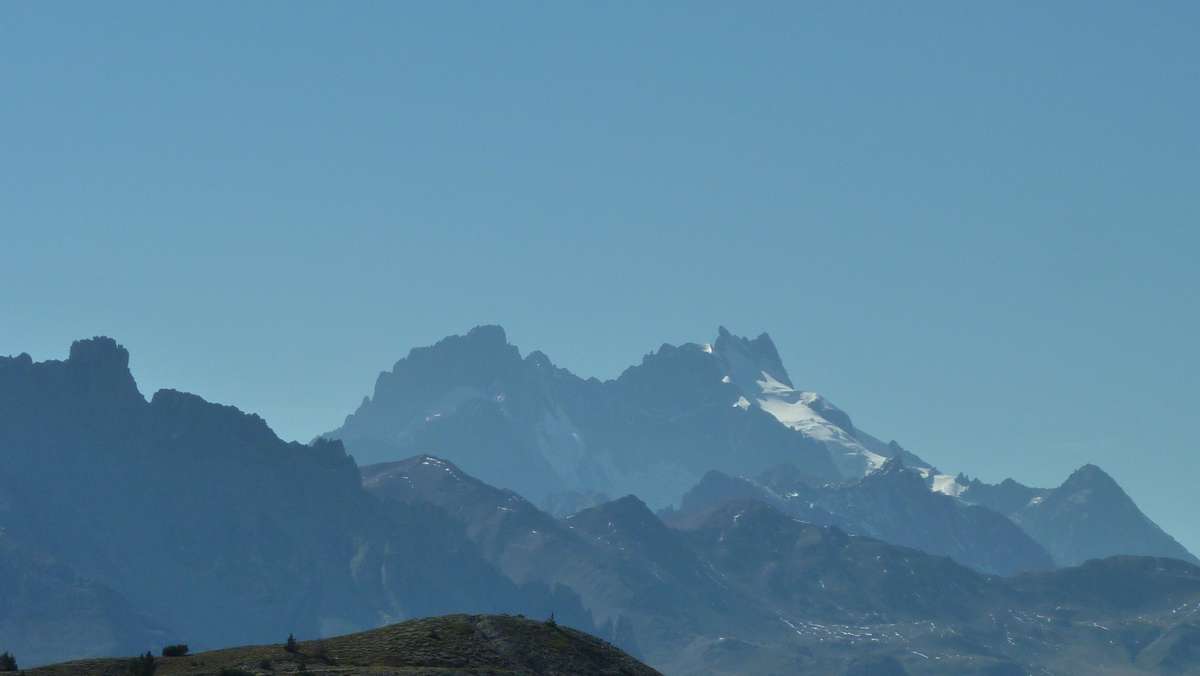 #7 Ecrins : Gaspard et Meije dans l Ecrins : Gaspard et Meije dans l'azur