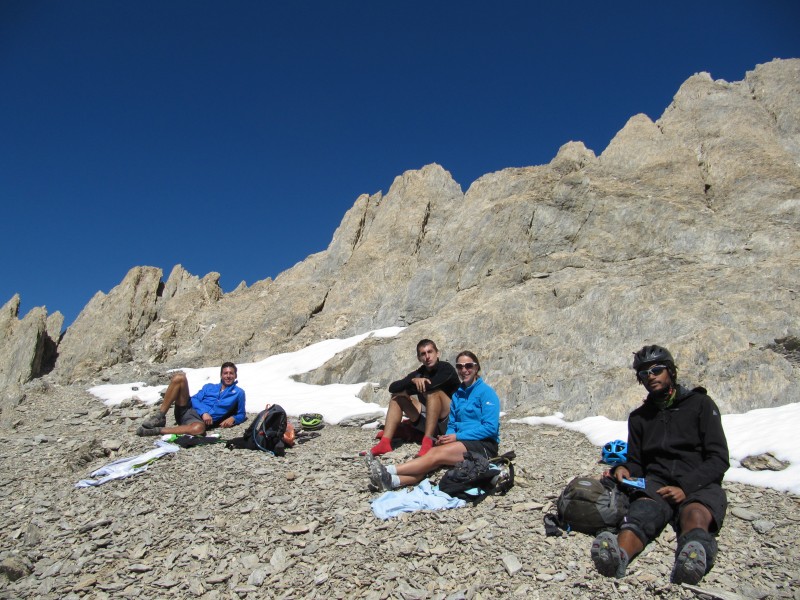 Pointe D'Aval : Les summiters