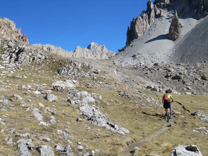 Pointe D'Aval : Montée au pas de la Couletta