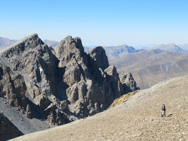 Pointe D'Aval : La rude montée finale