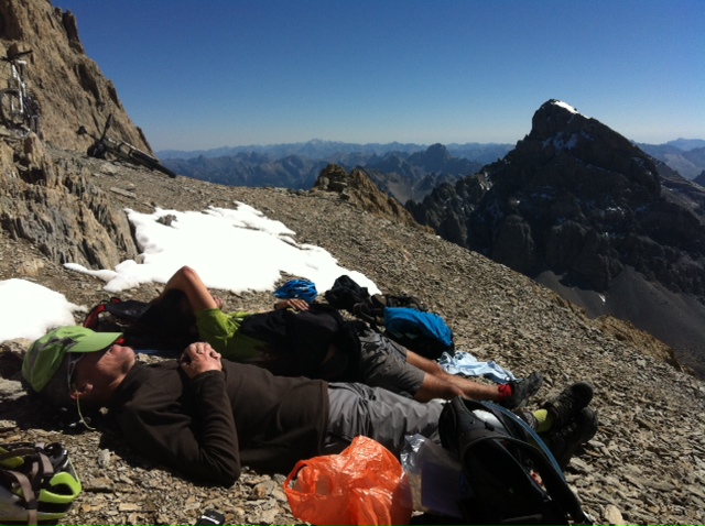 #13 Pointe D Pointe D'Aval : Après l'effort le ... la sieste