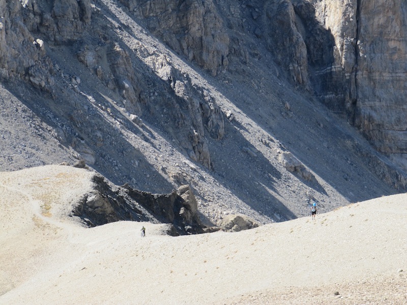 Pointe D'Aval : C'est bien raide