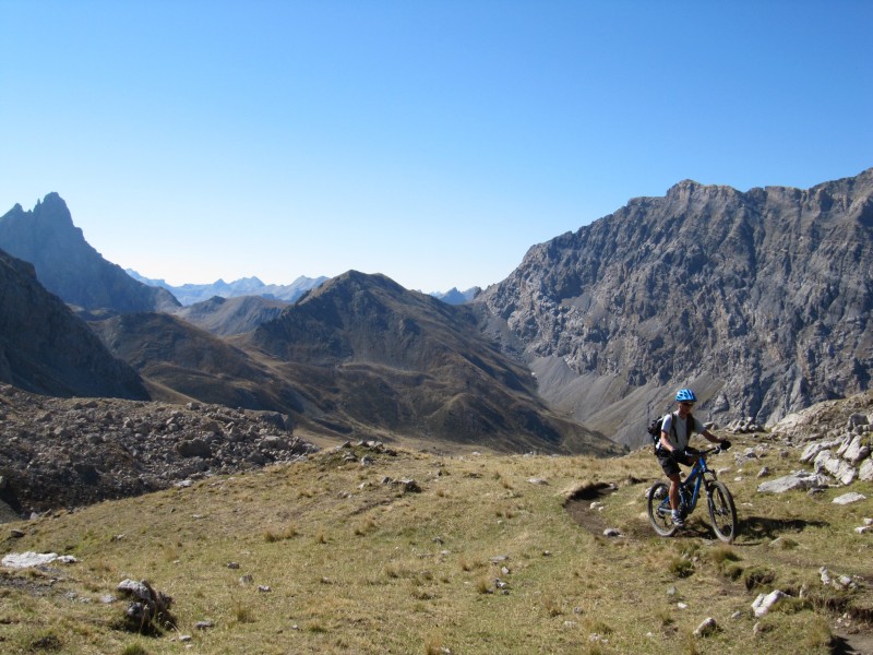 Pointe D'Aval : Montée au pas de la Couletta