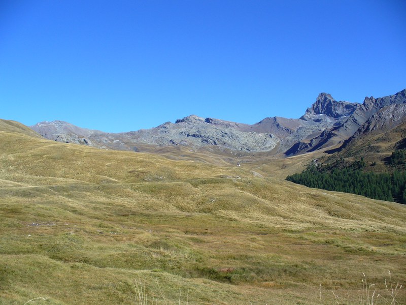 Sentier Montée : Vue sur la Traversée du jour