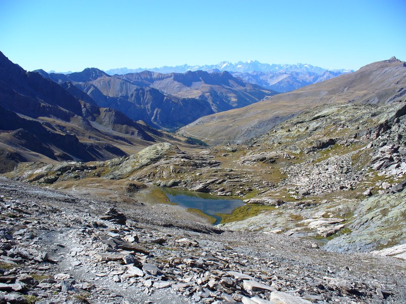 Sentier Descente : Lac Blanchet Inférieur