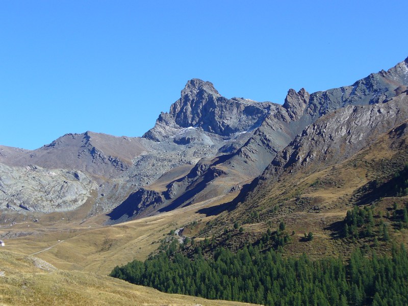 Sentier Montée : Dernier regard sur la Tête Noire