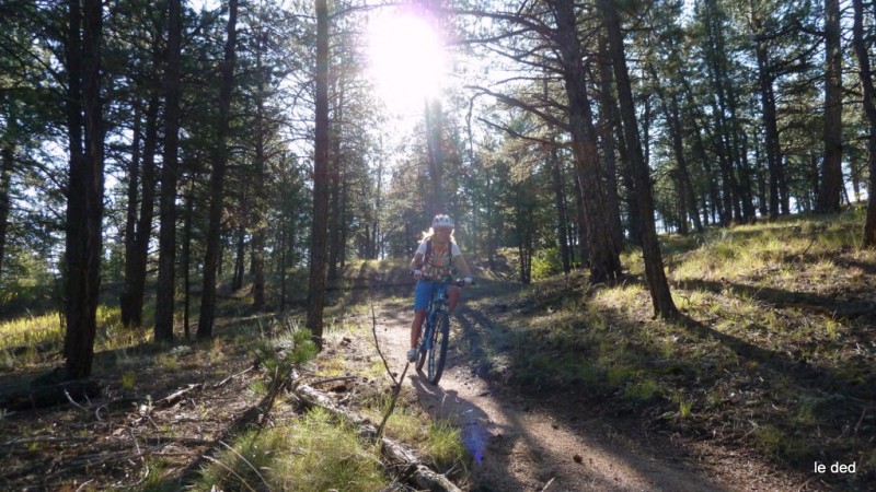 #8 Shingle Mil trail : Pat, Suisse attitude :) Shingle Mil trail : Pat, Suisse attitude :)