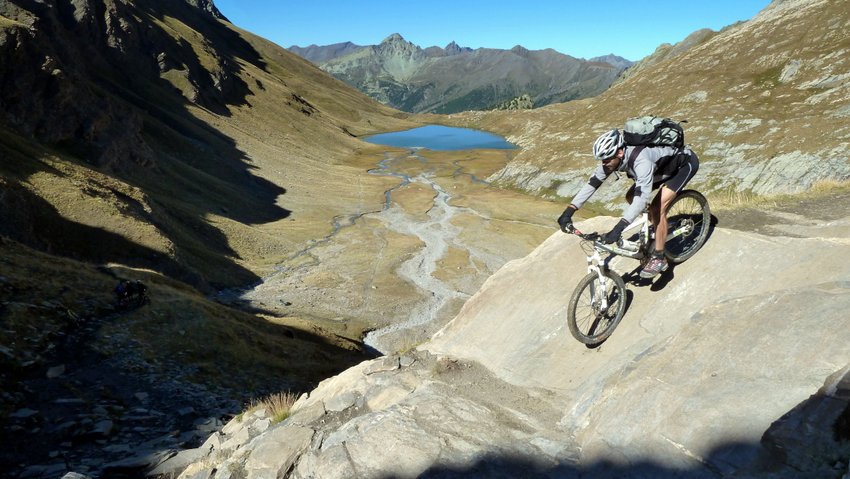 Dalle photogénique : Pour arriver à la nickel photo qu'on veut tous rider ;-)