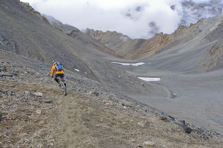 #39 Parang La : 12ème étape : Descente du parang La Parang La : 12ème étape : Descente du parang La