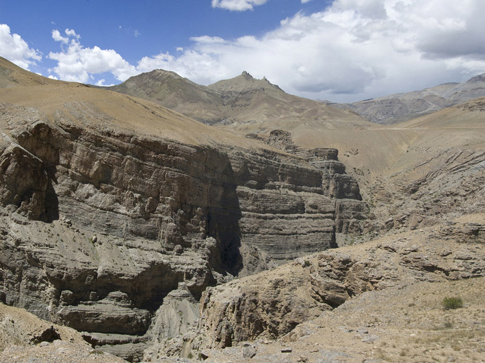 Spiti : 13ème étape : Entre Kibber et Kye.