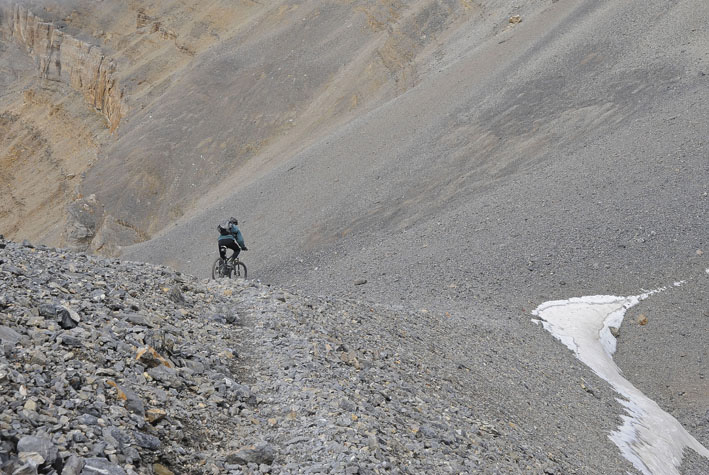 #42 Parang La : 12ème étape : Descente du Parang La Parang La : 12ème étape : Descente du Parang La