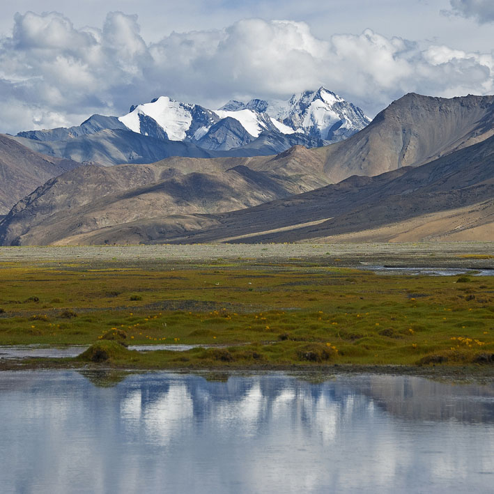 Tso Moriri : 8ème étape : Extrémité sud du lac Tso Moriri