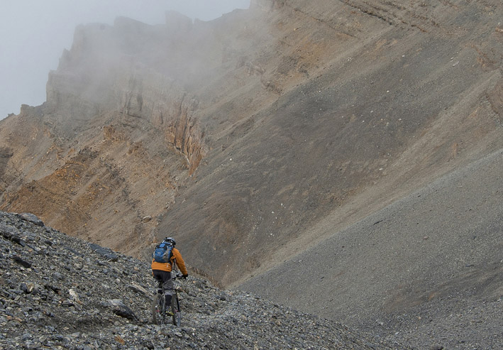 #41 Parang La : 12ème étape : Descente du Parang La Parang La : 12ème étape : Descente du Parang La